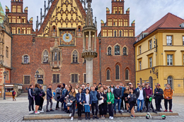 Uczniowie we Wrocławiu